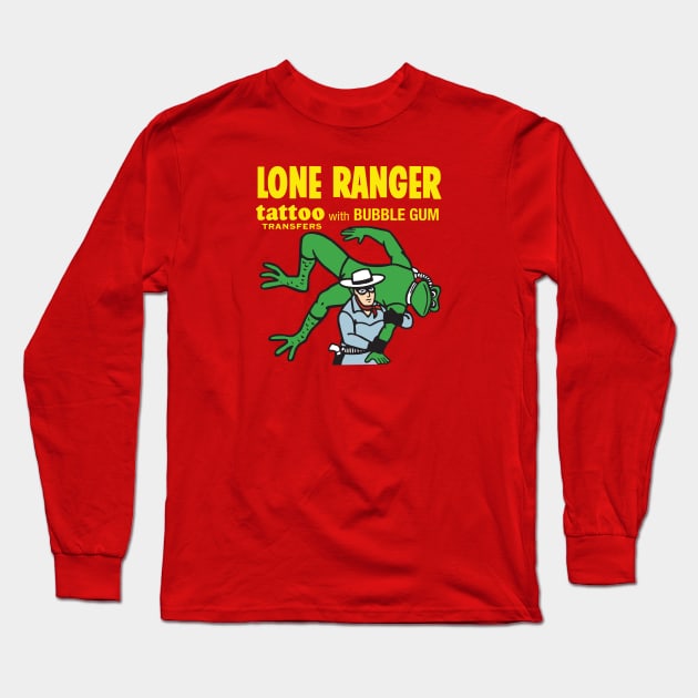 Lone Ranger - Frogman Tattoo Long Sleeve T-Shirt by Chewbaccadoll